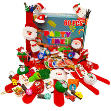 Load image into Gallery viewer, S SWIRLLINE Christmas Party Favors for Kids 60 PCS - Stocking Stuffers Bulk Small Toys for Kids Party Favors Goodie Bags Stuffers Treats - Pinata Fill