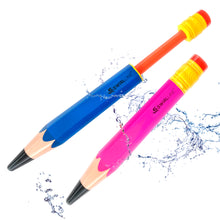Load image into Gallery viewer, Water Blaster Squirter Pool Toys – 2 Pack Water Shooter Soaker for Kids 13-19’’ – Summer Outdoor Party Beach – Pump Squirt Guns – Pencil Shape