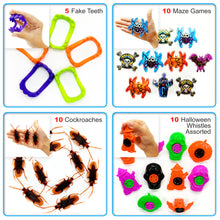 Load image into Gallery viewer, S SWIRLLINE Halloween Party Favors Bulk Toys Assortment 92PCS- Bucket Stuffers Pinata Filler - Halloween Treat Bags - Trick or Treat Toys Trinkets for