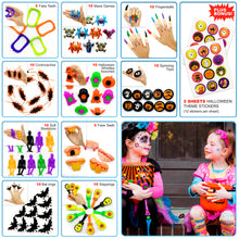 Load image into Gallery viewer, S SWIRLLINE Halloween Party Favors Bulk Toys Assortment 92PCS- Bucket Stuffers Pinata Filler - Halloween Treat Bags - Trick or Treat Toys Trinkets for
