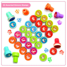 Load image into Gallery viewer, Unicorn Party Favors for Kids Pinata Stuffers - Unicorn Gifts for Girls Treasure Box Toys for Classroom Carnival Prizes in Bulk Goodie Bags Stuffers f